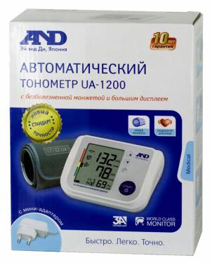 Тонометр автоматический A&D  UA-1200