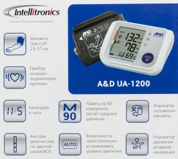 Тонометр автоматический A&D  UA-1200