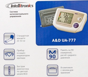 Тонометр автоматический A&D  UA-777AC