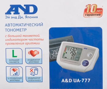 Тонометр автоматический A&D  UA-777L