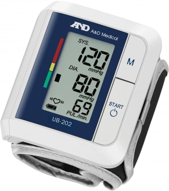 Тонометр запястный A&D  UB-202