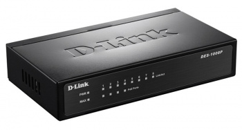 Коммутатор D-Link  DES-1008P/C1A