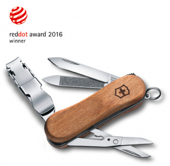 Нож перочинный Victorinox NailClip Wood 580