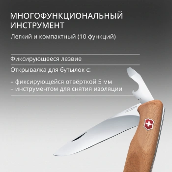 Нож перочинный Victorinox RangerWood 55