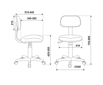 Кресло детское Бюрократ  CH-201NX