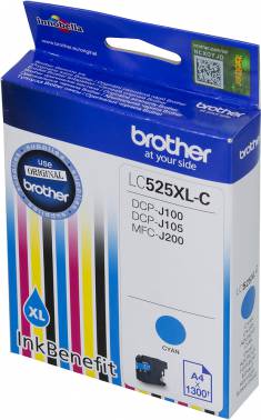 Картридж струйный Brother LC525XLC