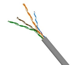 Кабель информационный Lanmaster TWT-6FTP-GY кат.6 F/UTP 4 парыX23AWG PVC 305м серый