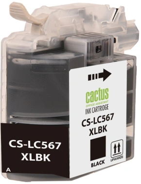 Картридж струйный Cactus CS-LC567XLBK