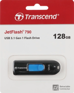 Флеш Диск Transcend 128Gb Jetflash 790