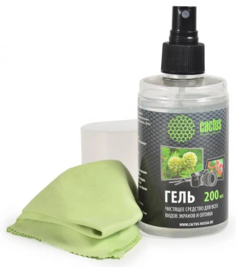 Чистящий набор (салфетки + гель) Cactus CS-S3004