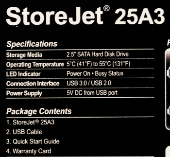Жесткий диск Transcend USB3.0 2TB TS2TSJ25A3K