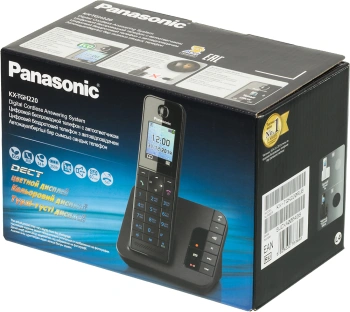 Р/Телефон Dect Panasonic KX-TGH220RUB