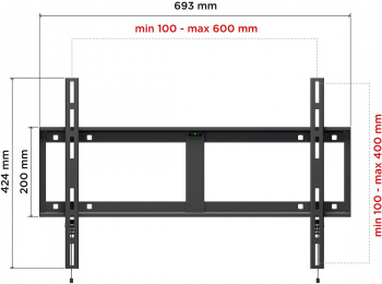 Кронштейн для телевизора Holder LCD-F6607