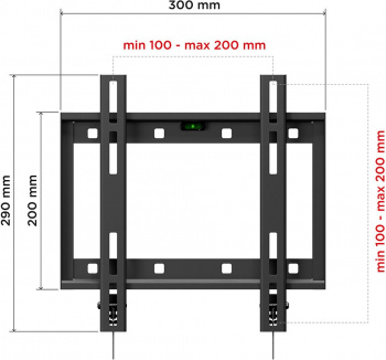 Кронштейн для телевизора Holder LCD-F2608