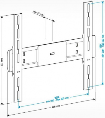 Кронштейн для телевизора Holder LCD-F4611