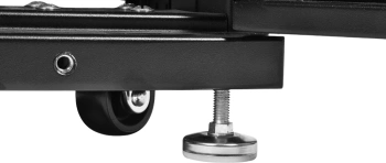 Шкаф серверный ЦМО (ШТК-СП-42.6.10-44АА-9005) напольный 42U 600x990мм пер.дв.перфор. 2 бок.пан. задн.дв.перфор. направл.под закл.гайки 1350кг черный 690мм 139кг 120град. 1950мм IP20 сталь