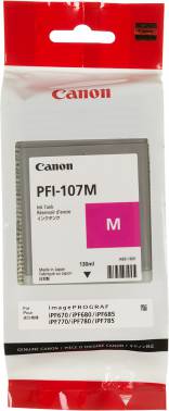 Картридж струйный Canon PFI-107M