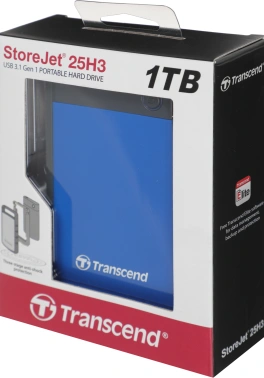 Жесткий диск Transcend USB3.0 1TB TS1TSJ25H3B