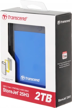 Жесткий диск Transcend USB3.0 2TB TS2TSJ25H3B