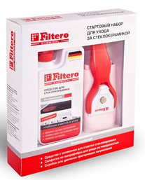 Чистящий набор для стеклокерамики Filtero 204