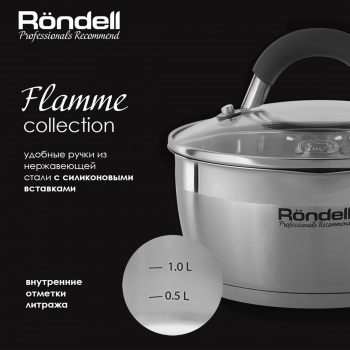 Набор посуды Rondell Flamme RDA-340