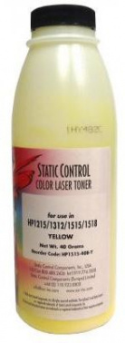 Тонер Static Control HP1515-40B-Y