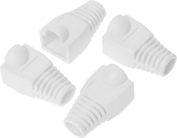 Колпачок Lanmaster (TWT-BO-6.0-WH/100) белый (упак.:100шт)