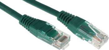 Патч-корд Lanmaster TWT-45-45-10-GN UTP RJ-45 вил.-вилка RJ-45 кат.5E 10м зеленый ПВХ (уп.:1шт)