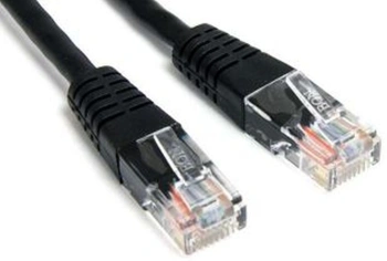 Патч-корд Lanmaster TWT-45-45-5.0-BK RJ-45 вил.-вилка RJ-45 кат.5E 5м черный ПВХ (уп.:1шт)