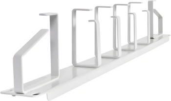 Кабельный органайзер горизонтальный ЦМО ГКО-1-6 односторонний кольца 1U шир.:19