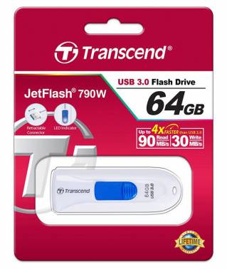 Флеш Диск Transcend 64Gb Jetflash 790