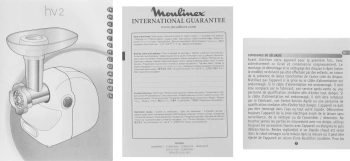 Мясорубка Moulinex ME208139