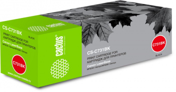 Картридж лазерный Cactus CS-C731BK