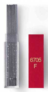 Грифели Carandache (6707.350) 0.7мм для механических карандашей (12шт)