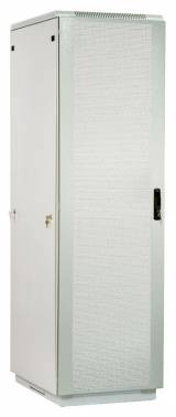 Шкаф коммутационный ЦМО (ШТК-М-42.6.8-4ААА) напольный 42U 600x800мм пер.дв.перфор. задн.дв.стал.лист 2 бок.пан. направл.под закл.гайки 1010кг серый 655мм 108.6кг 180град. 2030мм