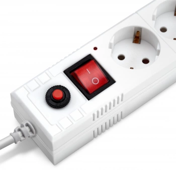 Сетевой фильтр Buro BU-SP1.8_USB_2A-W