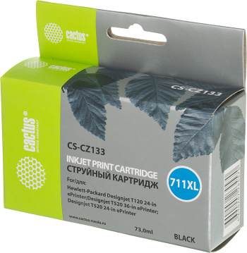Картридж струйный Cactus CS-CZ133